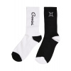Zodiac Socks 2-Pack Black/White Gemini čierna 43-46 Mister Tee 4065812090201 Zodiac Socks 2-Pack Black/White Gemini čierna 43-46 Mister Tee 4065812090201