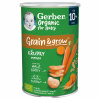 GERBER Organic chrumky s mrkvou a pomarančom 35 g GERBER Organic chrumky s mrkvou a pomarančom 35 g