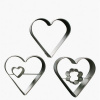 Vykrajovačka srdce sada 3ks Vykrajovačka srdce sada 3ks