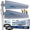 Smerová anténa Signaflex 2x23 dBi 2x10 m GSM/3G/4G/5G Smerová anténa Signaflex 2x23 dBi 2x10 m GSM/3G/4G/5G
