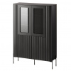 Cama Meble Vitrína VERA 110, čierny mat Cama Meble Vitrína VERA 110, čierny mat