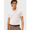 Tommy Hilfiger pánske biele polo tričko MW0MW40293YBL S Tommy Hilfiger pánske biele polo tričko MW0MW40293YBL S