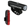 LEZYNE CLASSIC DRIVE XL 700+ / STICK DRIVE PAIR SATIN BLACK / BLACK LEZYNE CLASSIC DRIVE XL 700+ / STICK DRIVE PAIR SATIN BLACK / BLACK