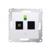 Ekvipotenciálne zásuvka, (prístroj s krytom), skrutkové svorky 2.5, 4, 6 mm2, biela Ekvipotenciálne zásuvka, (prístroj s krytom), skrutkové svorky 2.5, 4, 6 mm2, biela