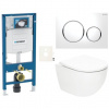Závesný WC set Geberit do ľahkých stien / predstenová SAT Fusion SIKOGSTORFUS20 Závesný WC set Geberit do ľahkých stien / predstenová SAT Fusion SIKOGSTORFUS20