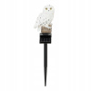 HI Solárna LED záhradná lampa v tvare sovy, biela HI Solárna LED záhradná lampa v tvare sovy, biela