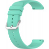 LAVVU Tyrkysový silikonový řemínek na hodinky - 18 LS00T18 LAVVU Tyrkysový silikonový řemínek na hodinky - 18 LS00T18