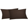 Obliečka na vankúš (2 ks) Satin 40x80 cm, hnedý Obliečka na vankúš (2 ks) Satin 40x80 cm, hnedý
