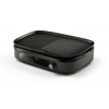 Gratar electric de masa Philips HD6210/90, 2400W, Temperatura reglabila, Plita detasabila XL, Negru Philips Gratar electric de masa Philips HD6210/90, 2400W, Temperatura reglabila, Plita detasabila XL, Negru Philips