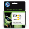 HP originál ink 3ED79A, HP 712, yellow, 29ml, 3-pack HP originál ink 3ED79A, HP 712, yellow, 29ml, 3-pack