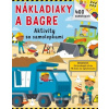 Nákladiaky a bagre - Aktivity so samolepkami Nákladiaky a bagre - Aktivity so samolepkami