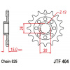 JT Reťazové koliečko JT JTF 404-17 17T, 525 JT Reťazové koliečko JT JTF 404-17 17T, 525