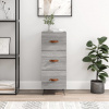 zahrada-XL Komoda sivý dub sonoma 34,5x34x90 cm spracované drevo 828578 zahrada-XL Komoda sivý dub sonoma 34,5x34x90 cm spracované drevo 828578