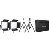 Nanlite Kit Nanlite 2 light kit 600CSA w/Carry case & Light stand Nanlite Kit Nanlite 2 light kit 600CSA w/Carry case & Light stand