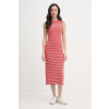 Tommy Hilfiger Šaty z viskózy WW0WW49311 červená S Tommy Hilfiger Šaty z viskózy WW0WW49311 červená S