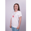 Unidress Zdravotnícke tričko Unidress-fonendoskop so srdiečkom - Biela, L Unidress Zdravotnícke tričko Unidress-fonendoskop so srdiečkom - Biela, L