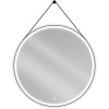 Mexen Reni, LED kúpeľňové zrkadlo s podsvietením 100x100 cm, 6000K, čierny rám, ochrana proti zahmlievaniu, 9812-100-100-611-70 Mexen Reni, LED kúpeľňové zrkadlo s podsvietením 100x100 cm, 6000K, čierny rám, ochrana proti zahmlievaniu, 9812-100-100-611-70