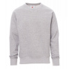 PAYPER ORLANDO MELANGE 001083-P076 / Pánska mikina s okrúhlym výstrihom - melange grey XS PAYPER ORLANDO MELANGE 001083-P076 / Pánska mikina s okrúhlym výstrihom - melange grey XS