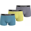 Pánske boxerky 3Pack UM0UM03185 0UM Blue/Yellow/Grey - Tommy Hilfiger XXL Pánske boxerky 3Pack UM0UM03185 0UM Blue/Yellow/Grey - Tommy Hilfiger XXL