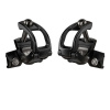 SRAM AM MMX PAIR BLACK, W/BLK BOLTS SRAM AM MMX PAIR BLACK, W/BLK BOLTS