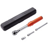 Vevor Momentový kľúč 0.6 cm, 20–200 in.lb / 3–23 n.m, obojsmerný s adaptérom DJSNLBSKDSSZN4391V0 Vevor Momentový kľúč 0.6 cm, 20–200 in.lb / 3–23 n.m, obojsmerný s adaptérom DJSNLBSKDSSZN4391V0