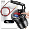 MOTOCYKLOVÁ NABÍJAČKA DO AUTA 63W 2x USB TYP-C PD 45W VOLTOMER MOTOCYKLOVÁ NABÍJAČKA DO AUTA 63W 2x USB TYP-C PD 45W VOLTOMER