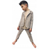 Teplaková súprava - Detský oblek práve teraz značku 122 béžová, biela (Beige Pepitka Boys Suit pohodlný 122/128) Teplaková súprava - Detský oblek práve teraz značku 122 béžová, biela (Beige Pepitka Boys Suit pohodlný 122/128)
