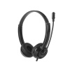 HP DHE-8009 slúchadlá s mikrofónom, ovládanie hlasitosti, čierna, klasická typ 3,5mm jack 194R3AA HP DHE-8009 slúchadlá s mikrofónom, ovládanie hlasitosti, čierna, klasická typ 3,5mm jack 194R3AA