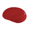 Podložka pod myš gelová C-TECH MPG-03, červená, 240x220mm Podložka pod myš gelová C-TECH MPG-03, červená, 240x220mm