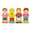 Bigjigs Toys Drevené puzzle národnosti Bigjigs Toys Drevené puzzle národnosti