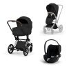 Cybex Platinum CYBEX Priam 5.0 Travel Set + Cloud T Plus - Style Collection sepia black 2026 chrome brown Cybex Platinum CYBEX Priam 5.0 Travel Set + Cloud T Plus - Style Collection sepia black 2026 chrome brown