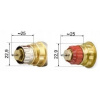 Danfoss Termostatická hlavice bílá 013G6040 Danfoss Termostatická hlavice bílá 013G6040