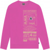 pánska mikina HUF BIT-6 CREWNECK Magenta L pánska mikina HUF BIT-6 CREWNECK Magenta L