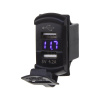 2x USB zásuvka s voltmetrom 2x USB zásuvka s voltmetrom