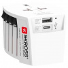 Cestovný adaptér SKROSS MUV USB, USB A+C, univerzálny pre 150 krajín (PA48USBC) Cestovný adaptér SKROSS MUV USB, USB A+C, univerzálny pre 150 krajín (PA48USBC)