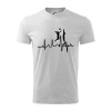 EKG volejbalisti muži - Tričko detské bavlnené - 122 cm/6 rokov ( Svetlosivý melír ) EKG volejbalisti muži - Tričko detské bavlnené - 122 cm/6 rokov ( Svetlosivý melír )
