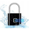 Visiaci zámok SMART PADLOCK ZÁMOK S ODTLAČKOM PRSTA, čierny Visiaci zámok SMART PADLOCK ZÁMOK S ODTLAČKOM PRSTA, čierny