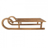 Clayre & Eef Hnedá antik drevená dekorácia sane Sledge Vintage - 100*37*27 cm - Clayre & Eef Clayre & Eef Hnedá antik drevená dekorácia sane Sledge Vintage - 100*37*27 cm - Clayre & Eef