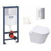 Grohe Závěsný wc set do lehkých stěn / předstěnová montáž SAT Infinitio SIKOGRSIN10SCP00 Grohe Závěsný wc set do lehkých stěn / předstěnová montáž SAT Infinitio SIKOGRSIN10SCP00