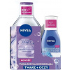 Nivea Duopack sada micelární vody + odličovač očí 525ml Nivea Duopack sada micelární vody + odličovač očí 525ml
