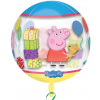 Fóliový balón orbz Prasiatko Peppa 40cm Fóliový balón orbz Prasiatko Peppa 40cm