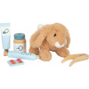 small foot Plyšový zajačik s opatrovateľskou veterinárnou sadou small foot Plyšový zajačik s opatrovateľskou veterinárnou sadou