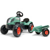 FALK Šliapací traktor FARM LANDER 2054L s prívesom - zelený FALK Šliapací traktor FARM LANDER 2054L s prívesom - zelený