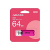 USB kľúč ADATA Classic Series C906 64GB USB 2.0 snap-on cap design, ružový (AC906-64G-RPP) USB kľúč ADATA Classic Series C906 64GB USB 2.0 snap-on cap design, ružový (AC906-64G-RPP)