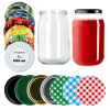 8 x POHÁRE 900 ml NA ZAVÁRANIE MEDU + UZÁVERY 82 mm 8 x POHÁRE 900 ml NA ZAVÁRANIE MEDU + UZÁVERY 82 mm