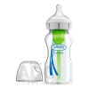 Dr.BROWN´S DOJČENSKÁ FĽAŠA OPTIONS+ 270 ml Wide-neck, 0M+, anti-colic, sklenená, biela (so silikónovým cumľom level-1) 1x1 ks Dr.BROWN´S DOJČENSKÁ FĽAŠA OPTIONS+ 270 ml Wide-neck, 0M+, anti-colic, sklenená, biela (so silikónovým cumľom level-1) 1x1 ks