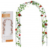 Sammer Záhradná pergola 140 × 38 × 240 cm + kotvy | Kovová opora pre popínavé rastliny PERG-N3214 Sammer Záhradná pergola 140 × 38 × 240 cm + kotvy | Kovová opora pre popínavé rastliny PERG-N3214