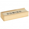 Ikonka Domino drevené bloky rodinná hra + krabica Ikonka Domino drevené bloky rodinná hra + krabica