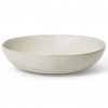 ferm LIVING Servírovacia miska FLOW 19,5 cm, biela, kamenina ferm LIVING Servírovacia miska FLOW 19,5 cm, biela, kamenina