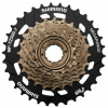 7-kolo SHIMANO MF-TZ500 14-34 zubů Megarange, stříbrné/černé, v krabičce 7-kolo SHIMANO MF-TZ500 14-34 zubů Megarange, stříbrné/černé, v krabičce